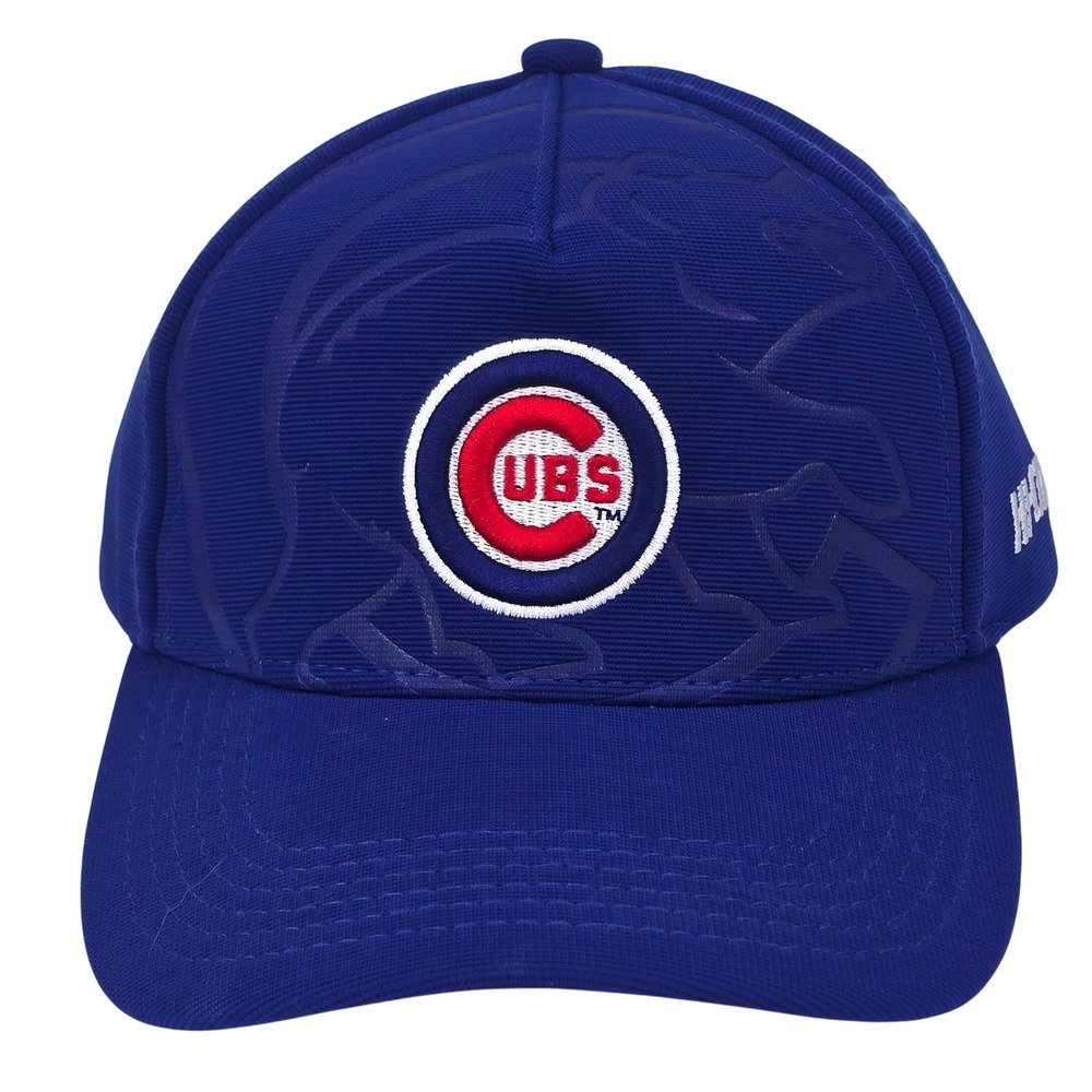 Chicago Cubs Hat Snapback Blue Hi-Chew Sponsor MLB Baseball Cap OSFM Melonwear